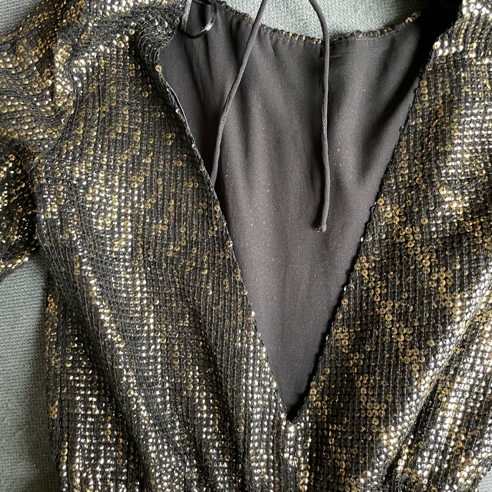Zara Sequin Jumpsuit - image 8